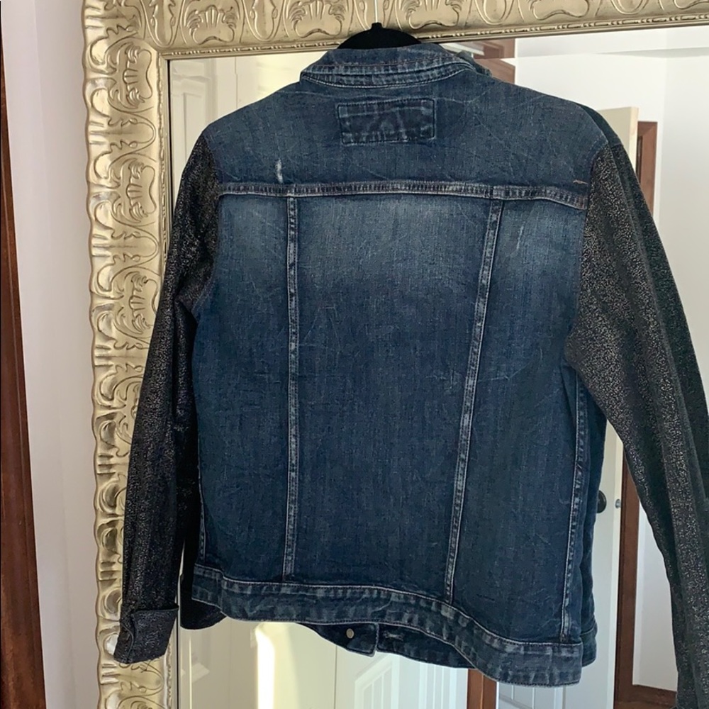 Express Denim Metallic Jacket - Picture 5 of 6